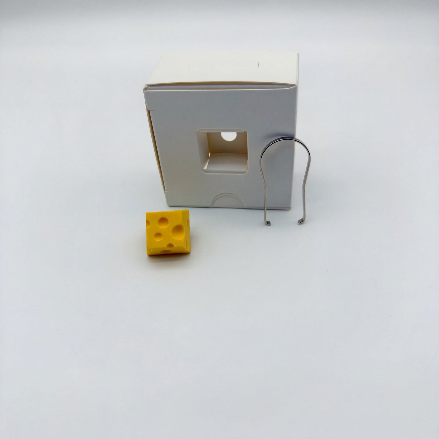 Cheese keycap gift box set with keycap puller perfect keyboard accessory gift for gamers