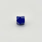 Arrow artisan keycap navy blue zinc alloy lacquer finish three quarter angle view