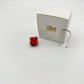 Hash artisan keycap red gift set with windowed box and wire keycap puller
