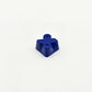 Percent novelty keycap royal blue side view showing 3D raised symbol zinc alloy electrostatic spray