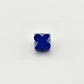 Percent sign artisan keycap royal blue zinc alloy electrostatic spray finish three quarter angle
